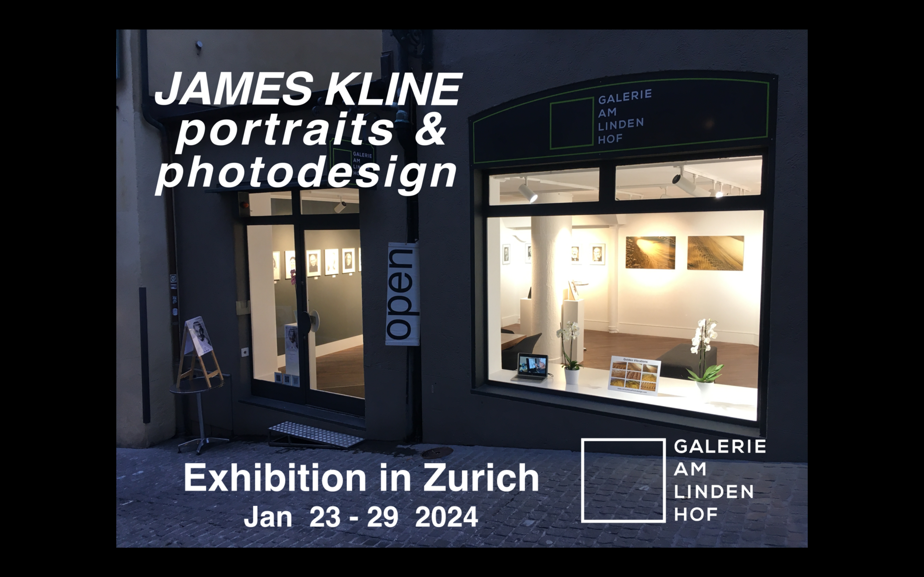 Exhibition James Kline Galerie am Lindenhof in Zurich